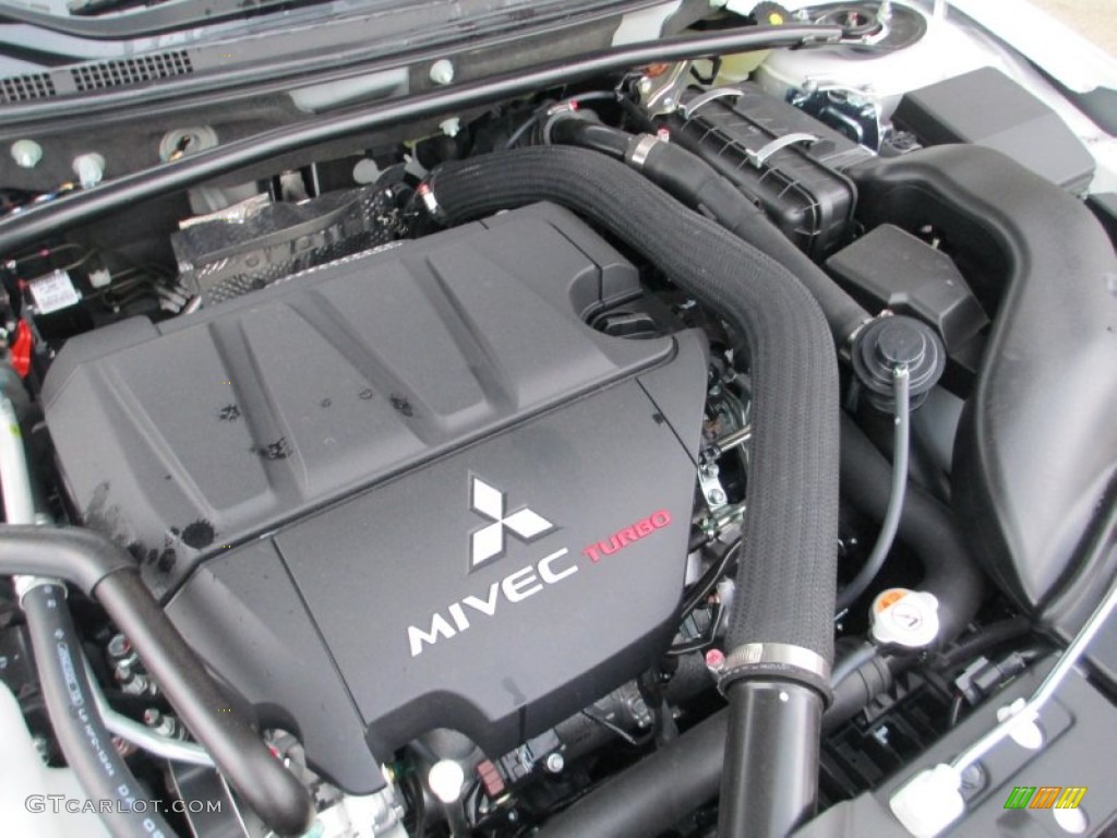 2014 Mitsubishi Lancer RALLIART AWC 2.0 Liter Turbocharged DOHC 16-Valve MIVEC 4 Cylinder Engine Photo #94172622