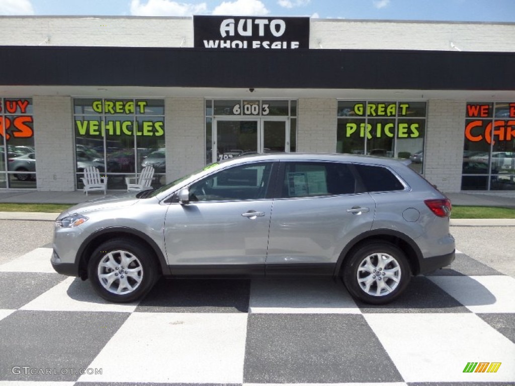 2013 CX-9 Touring - Liquid Silver Metallic / Black photo #1