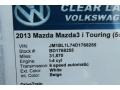 2013 Crystal White Pearl Mica Mazda MAZDA3 i Touring 5 Door  photo #36