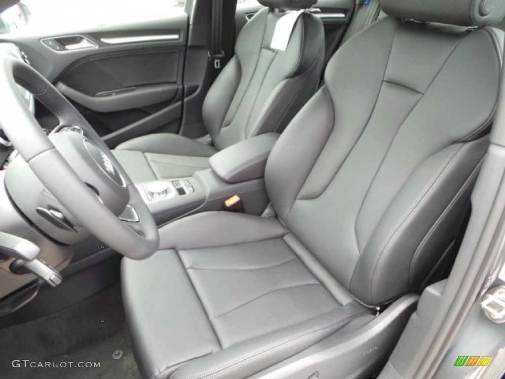Black Interior 2015 Audi A3 2.0 Premium Plus quattro Photo #94175076