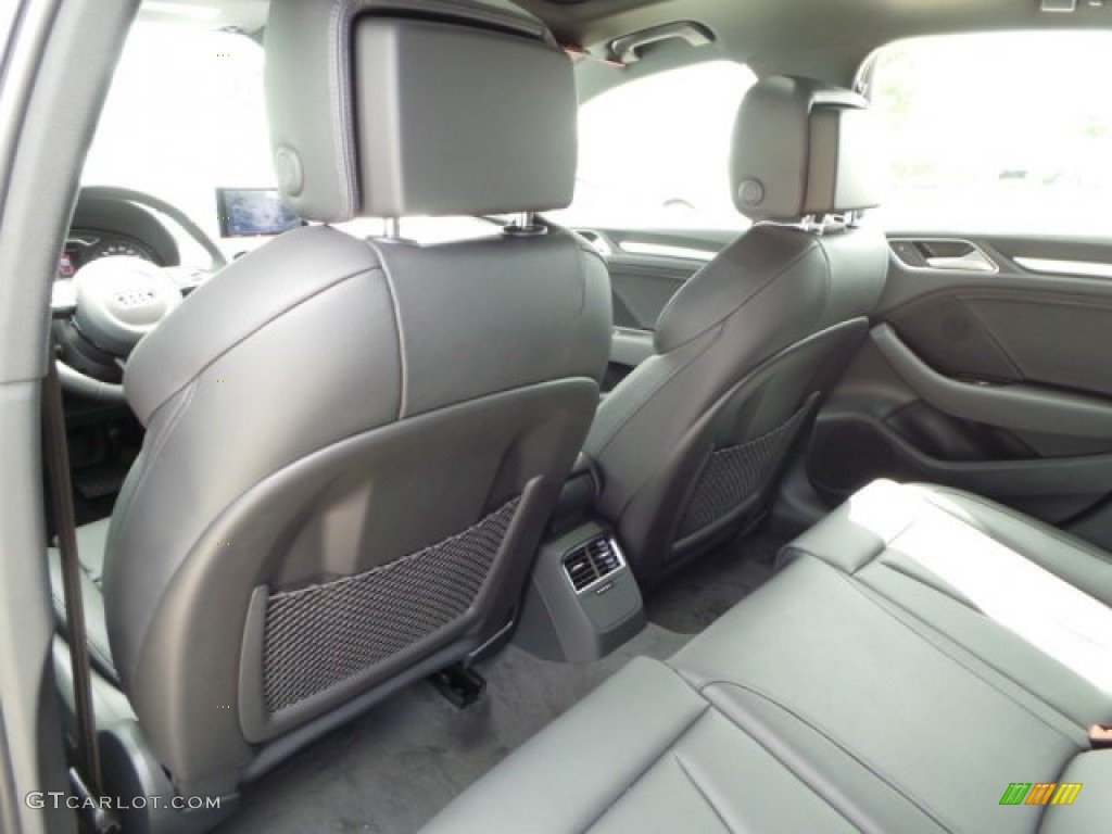 Black Interior 2015 Audi A3 2.0 Premium Plus quattro Photo #94175118