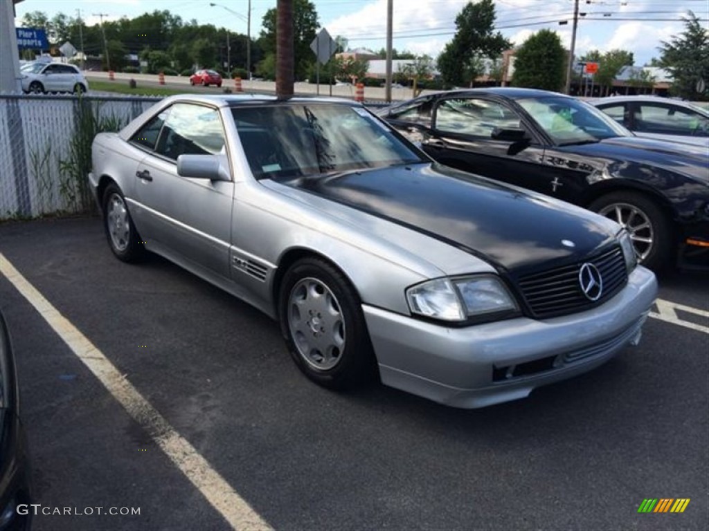 Brilliant Silver Metallic 1993 Mercedes-Benz S Class 600 SEC Coupe Exterior Photo #94176541