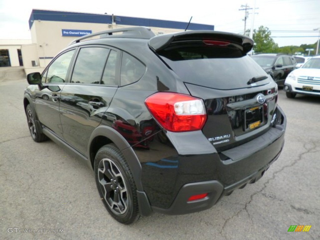 2014 XV Crosstrek 2.0i Limited - Crystal Black Silica / Ivory photo #4