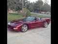 50th Anniversary Red 2003 Chevrolet Corvette 50th Anniversary Edition Convertible Exterior