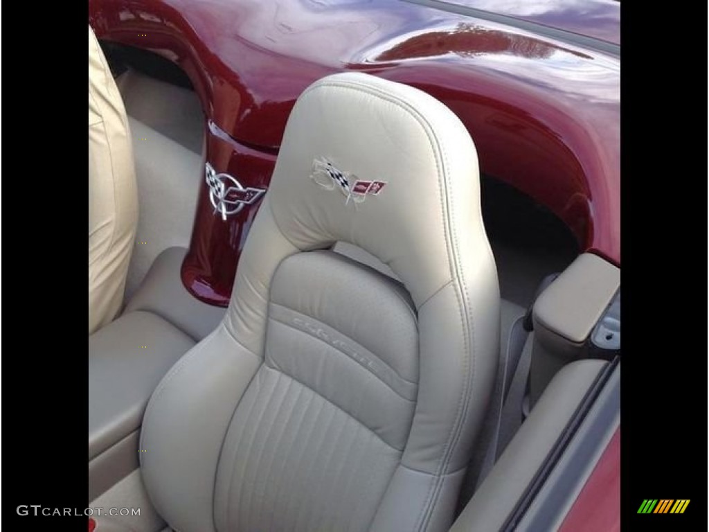 2003 Corvette 50th Anniversary Edition Convertible - 50th Anniversary Red / Shale photo #3