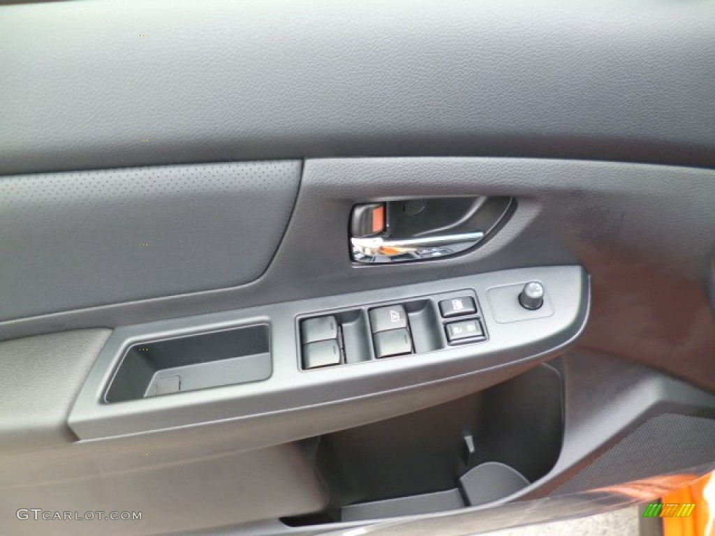 2014 XV Crosstrek 2.0i Limited - Tangerine Orange Pearl / Black photo #17
