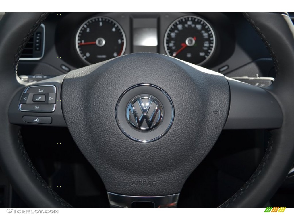 2014 Jetta TDI Sedan - Pure White / Titan Black photo #6