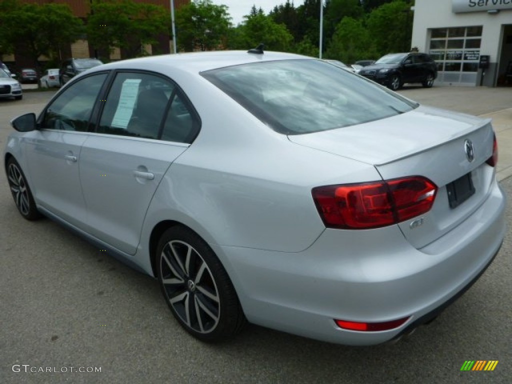 2012 Jetta GLI Autobahn - Frost Silver Metallic / Titan Black photo #3