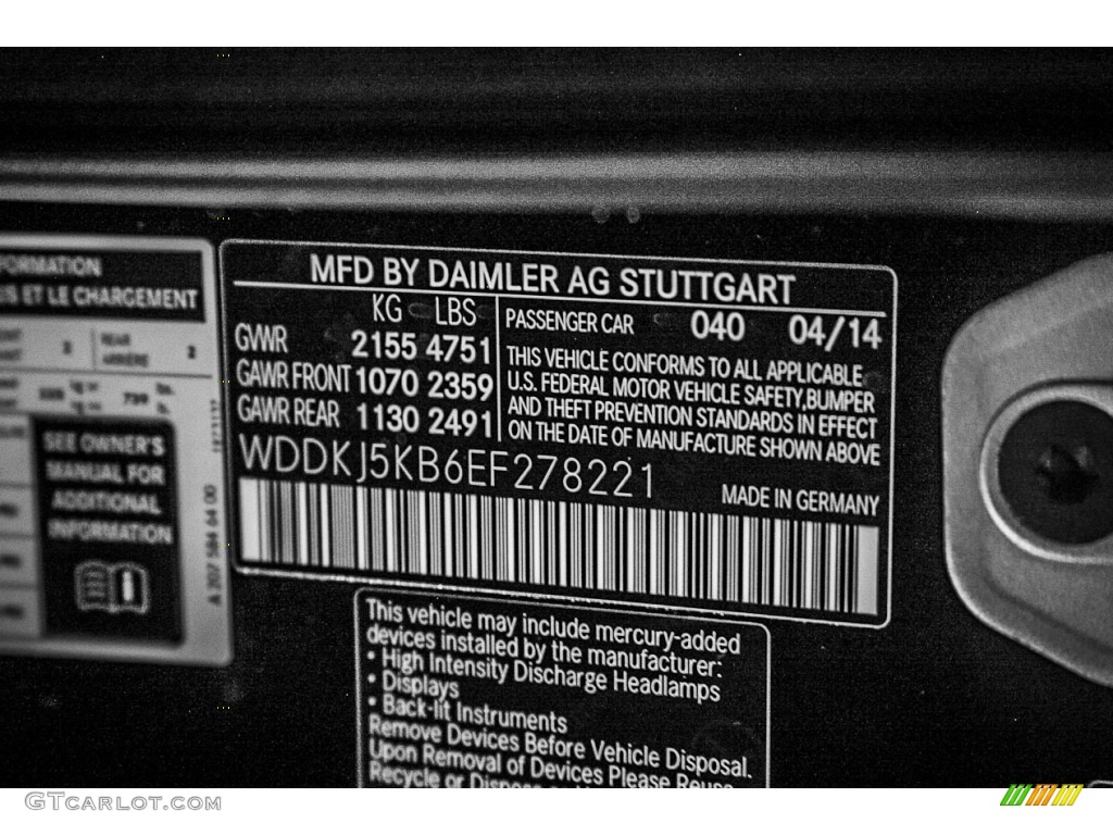 2014 E 350 Coupe - Black / Black photo #7