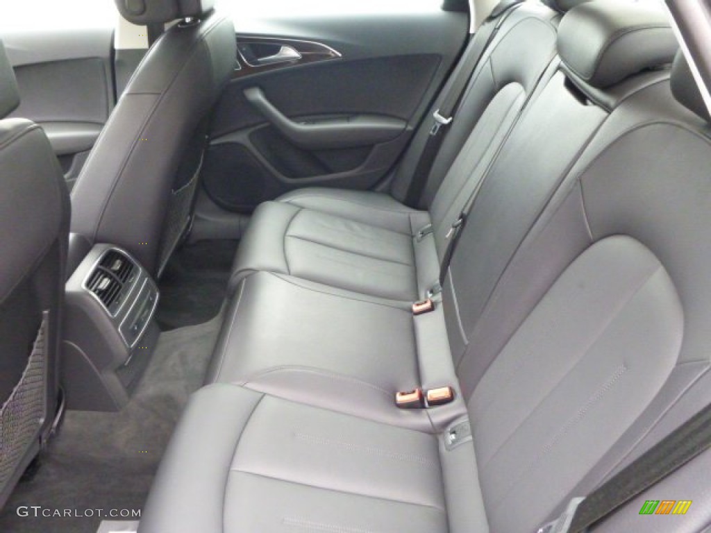 2014 A6 3.0T quattro Sedan - Ice Silver Metallic / Black photo #11