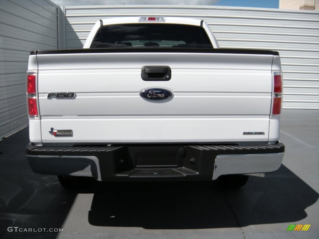 2014 F150 XLT SuperCrew - Oxford White / Steel Grey photo #5