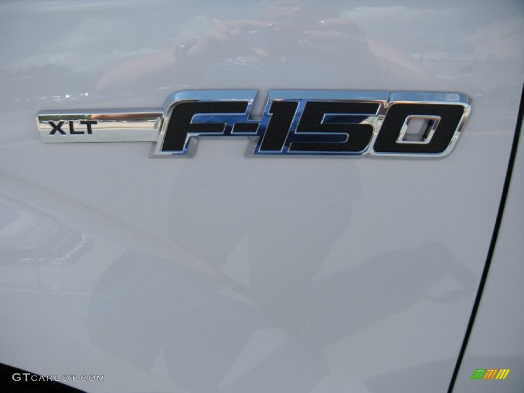 2014 F150 XLT SuperCrew - Oxford White / Steel Grey photo #12