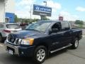 Navy Blue Metallic 2010 Nissan Titan SE Crew Cab 4x4