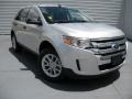 2014 Ingot Silver Ford Edge SE  photo #2