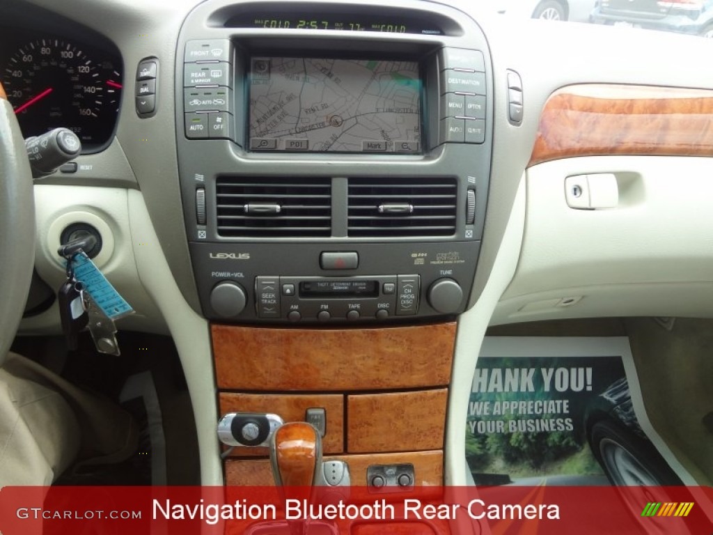 2002 LS 430 - Blue Onyx Pearl / Ivory photo #5