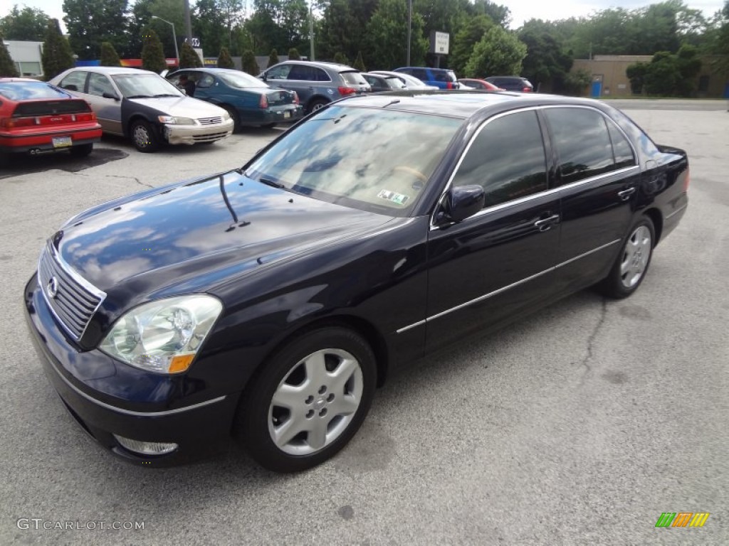 Blue Onyx Pearl 2002 Lexus LS 430 Exterior Photo #94187836