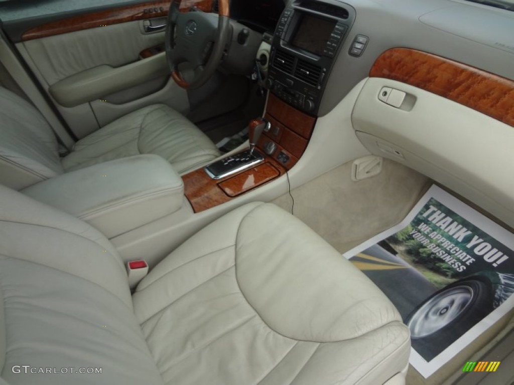 2002 LS 430 - Blue Onyx Pearl / Ivory photo #12