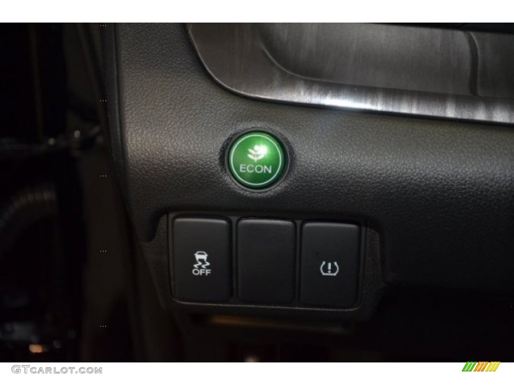 2014 CR-V EX-L - Crystal Black Pearl / Black photo #12