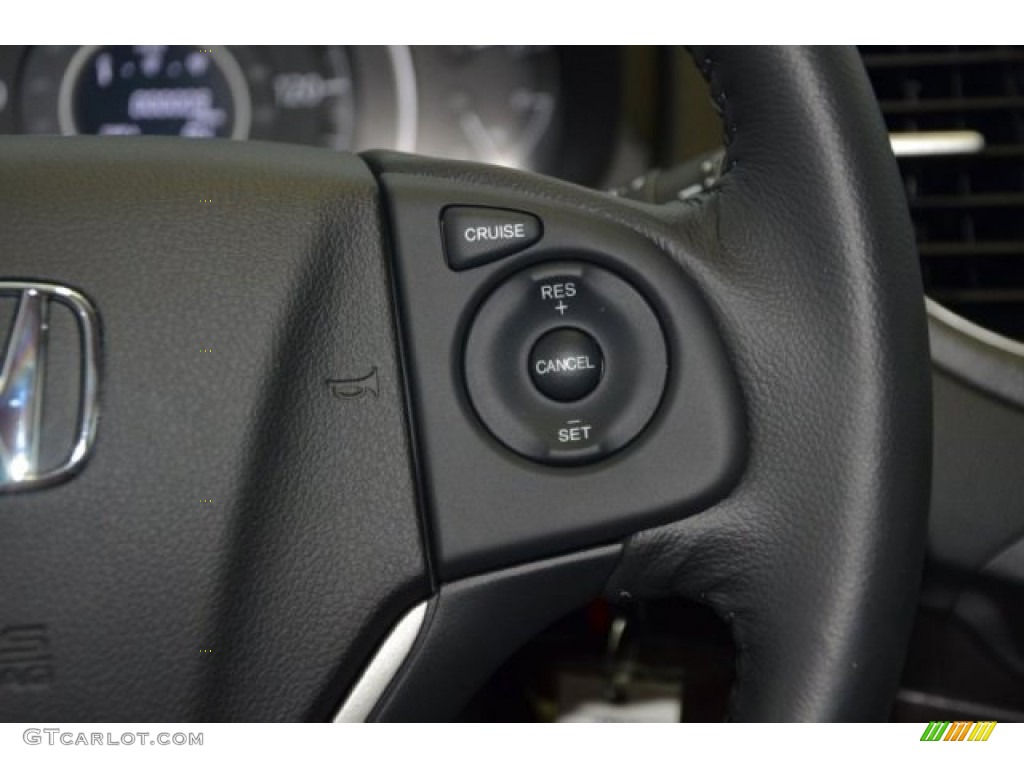 2014 CR-V EX-L - Crystal Black Pearl / Black photo #19