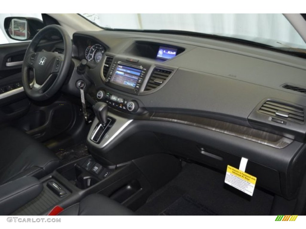 2014 CR-V EX-L - Crystal Black Pearl / Black photo #24