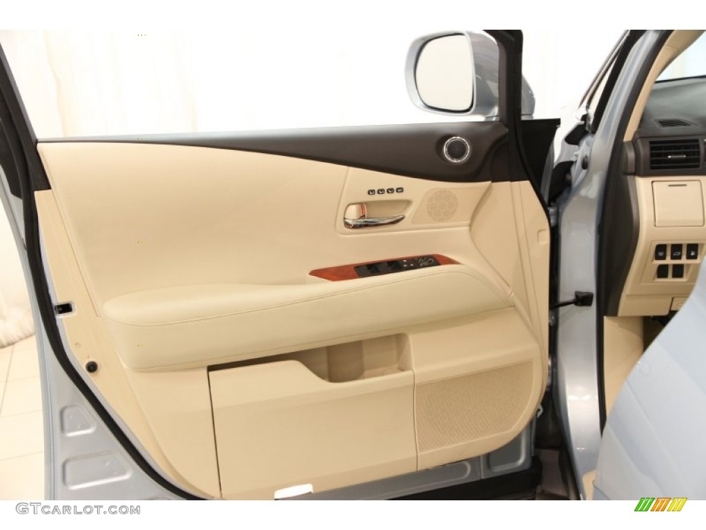 2011 Lexus RX 450h AWD Hybrid Parchment Door Panel Photo #94189129