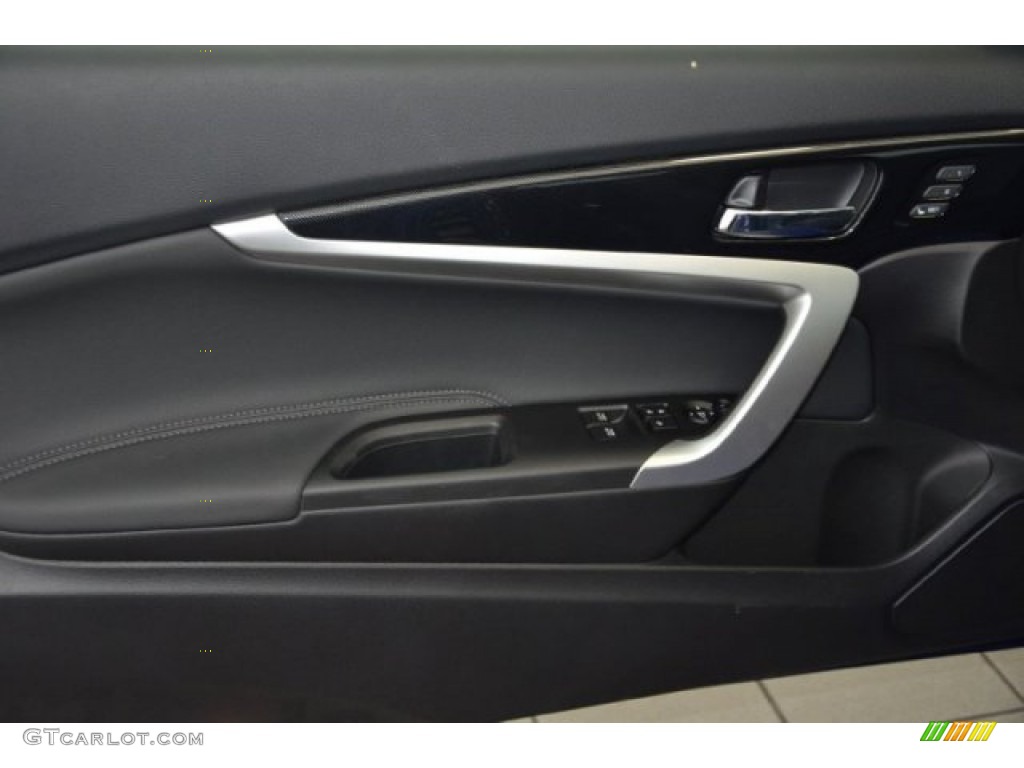 2014 Accord EX-L V6 Coupe - Still Night Pearl / Black photo #5