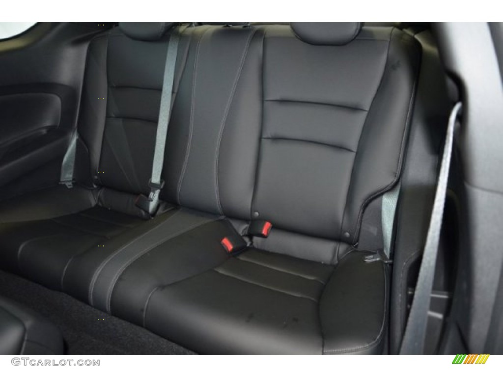 2014 Accord EX-L V6 Coupe - Still Night Pearl / Black photo #19