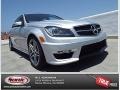 Iridium Silver Metallic 2014 Mercedes-Benz C 63 AMG