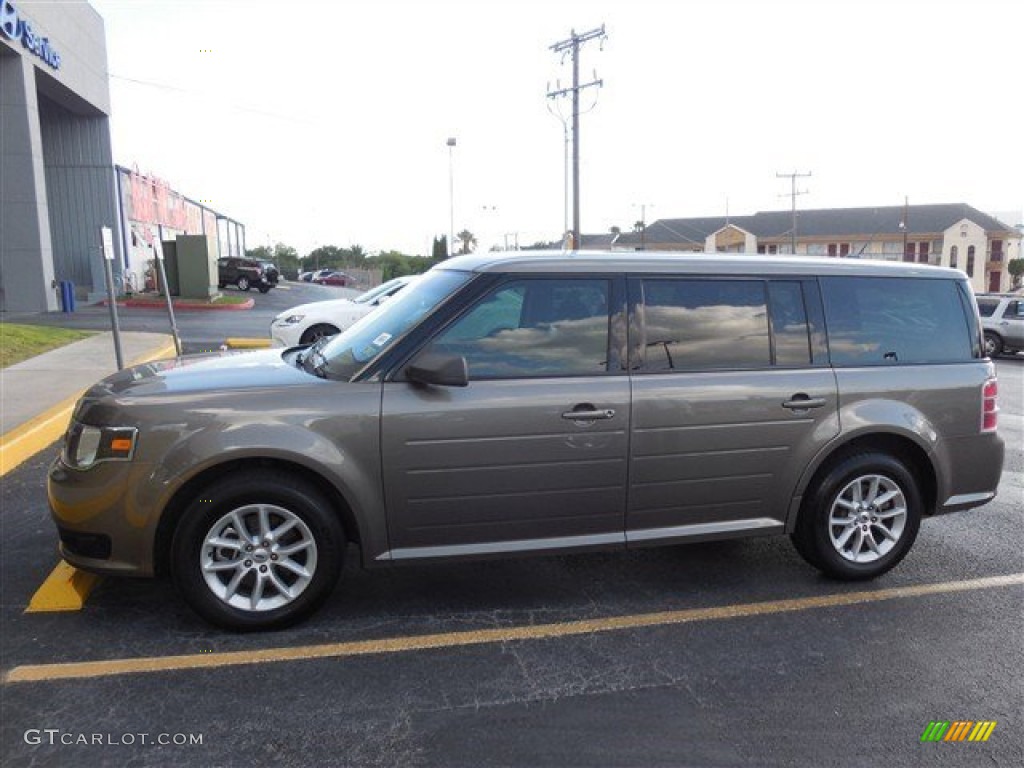 2013 Flex SE - Mineral Gray Metallic / Dune photo #6