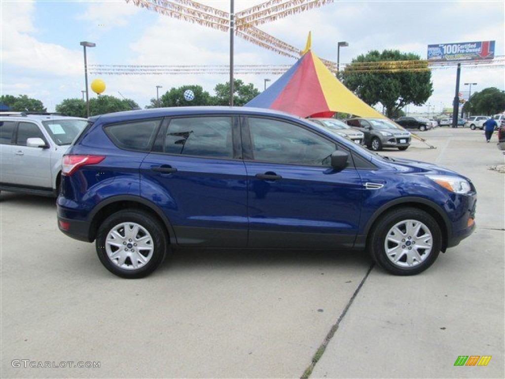 2013 Escape S - Deep Impact Blue Metallic / Charcoal Black photo #13