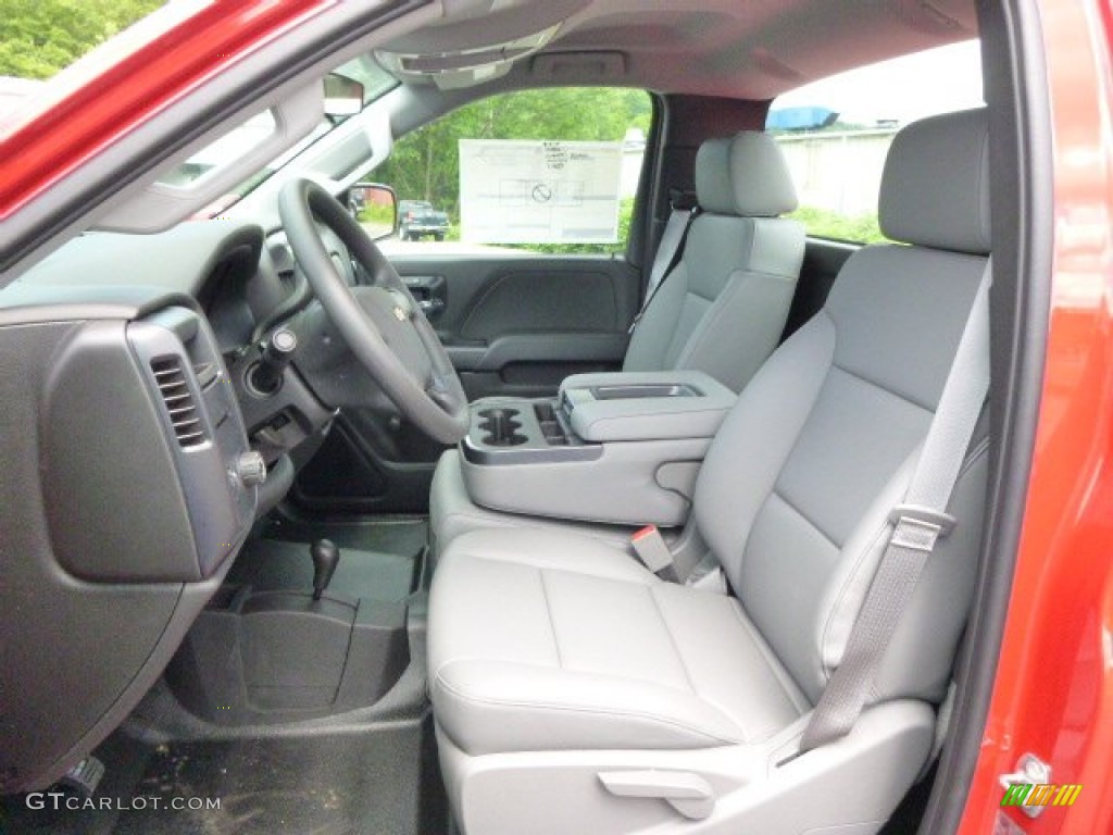 Jet Black/Dark Ash Interior 2015 Chevrolet Silverado 2500HD WT Regular Cab 4x4 Photo #94193602