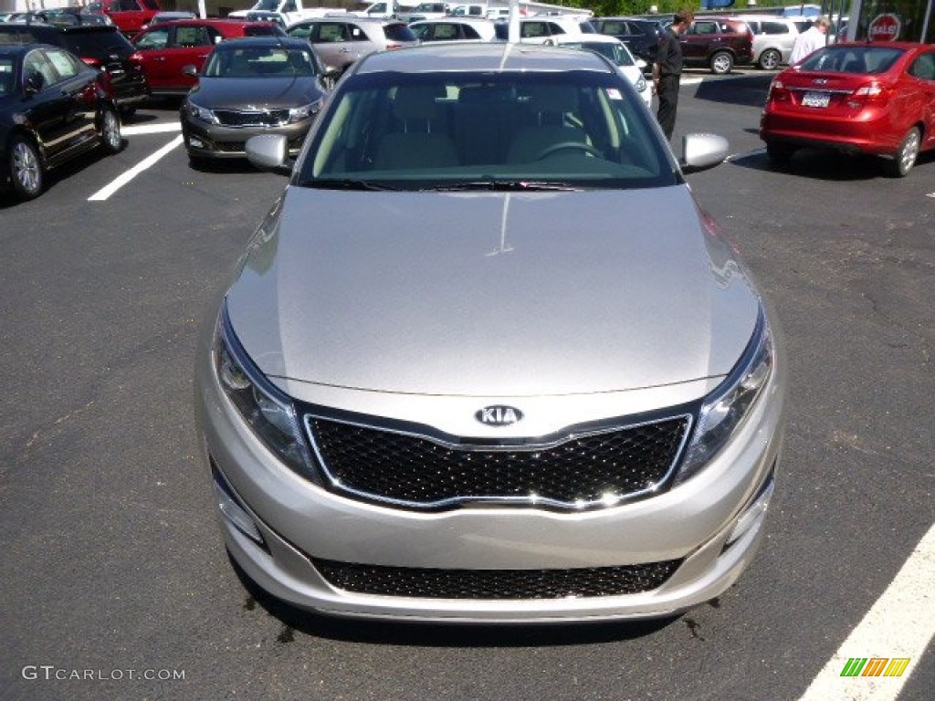 2015 Optima LX - Satin Metal / Beige photo #3
