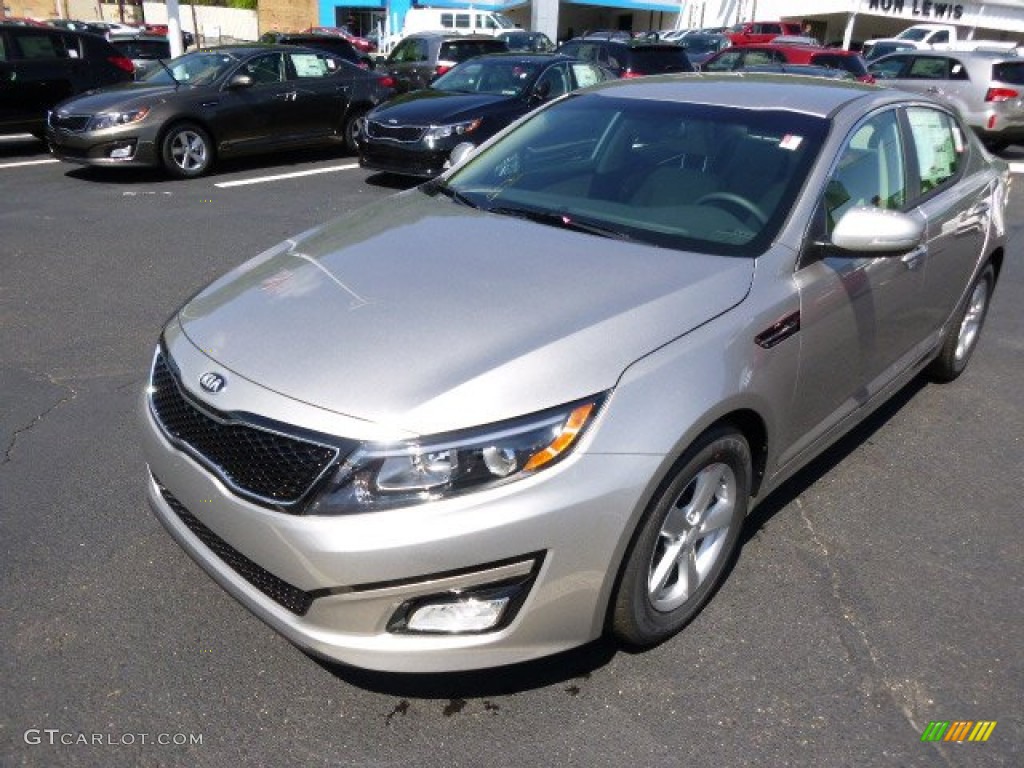 2015 Optima LX - Satin Metal / Beige photo #4