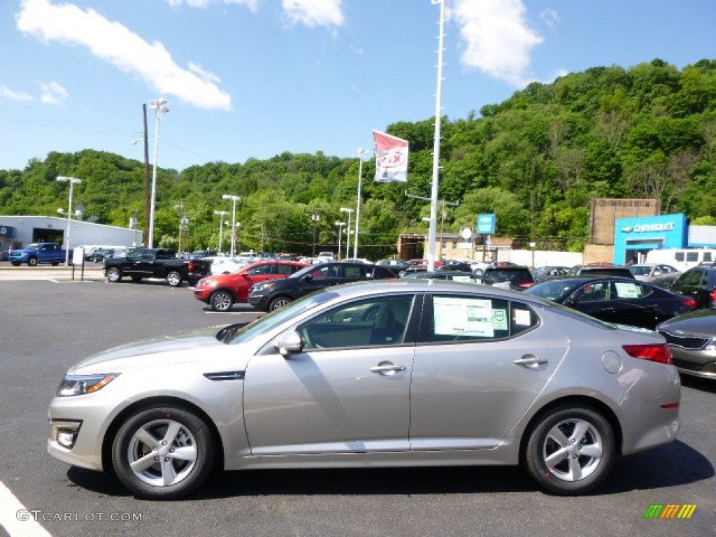 2015 Optima LX - Satin Metal / Beige photo #5