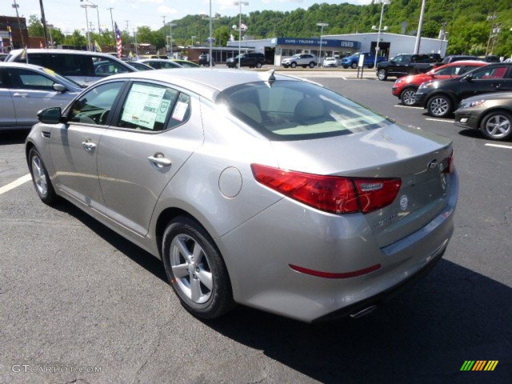 2015 Optima LX - Satin Metal / Beige photo #6