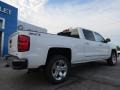 2014 Summit White Chevrolet Silverado 1500 LTZ Crew Cab 4x4  photo #6