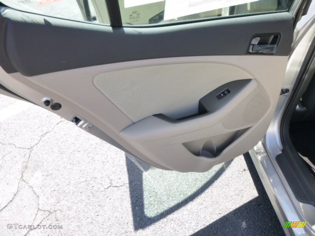 2015 Optima LX - Satin Metal / Beige photo #13