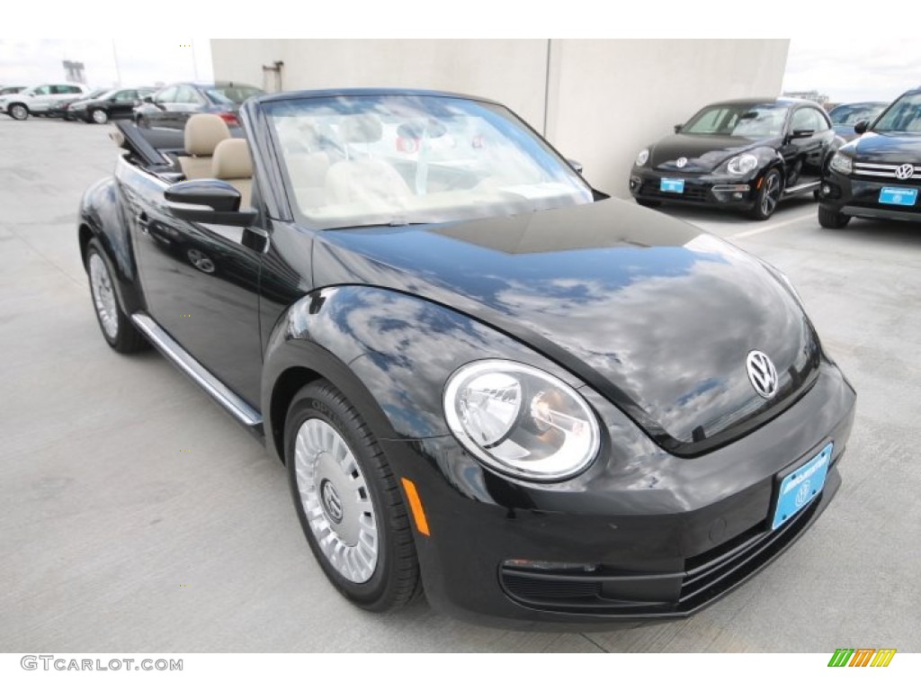 Black 2014 Volkswagen Beetle 1.8T Convertible Exterior Photo #94195096
