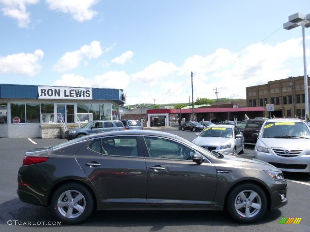 2015 Optima LX - Metal Bronze / Beige photo #1