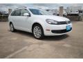 Pure White - Jetta TDI SportWagen Photo No. 1