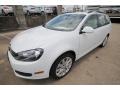 Pure White - Jetta TDI SportWagen Photo No. 3