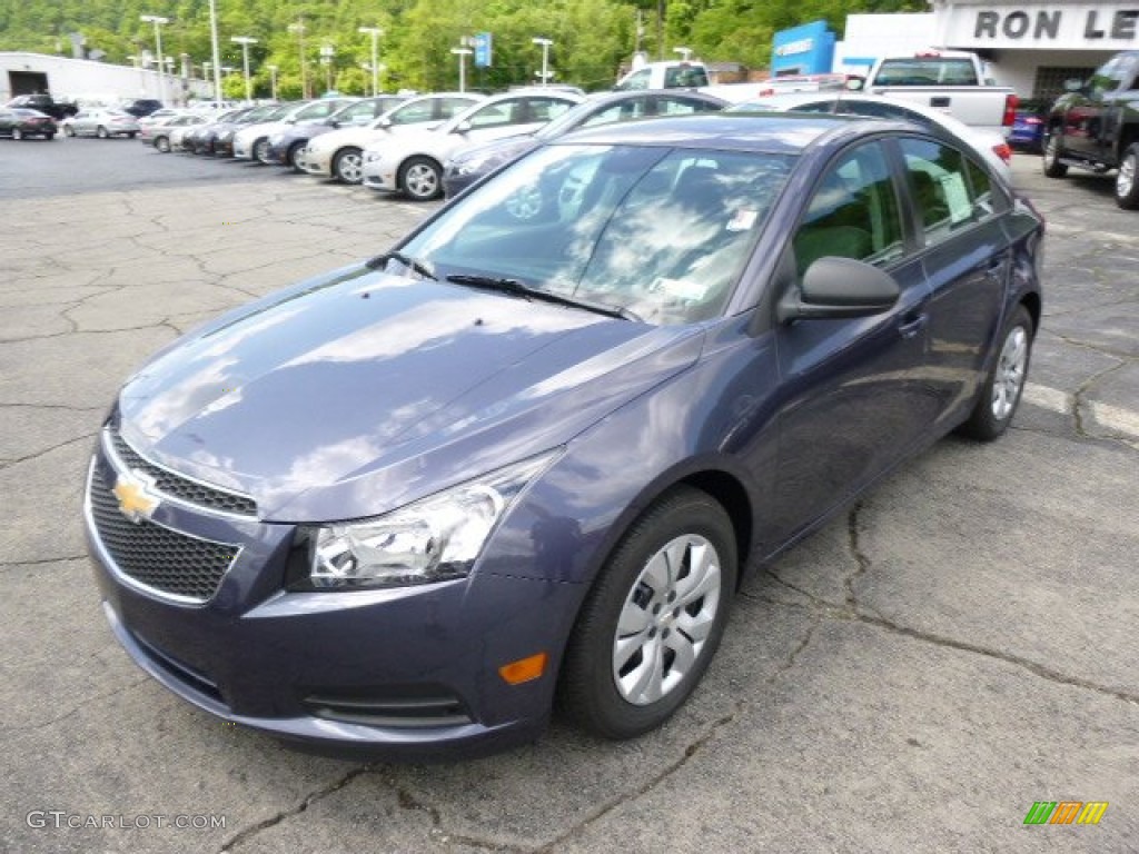 2014 Cruze LS - Atlantis Blue Metallic / Jet Black/Medium Titanium photo #4