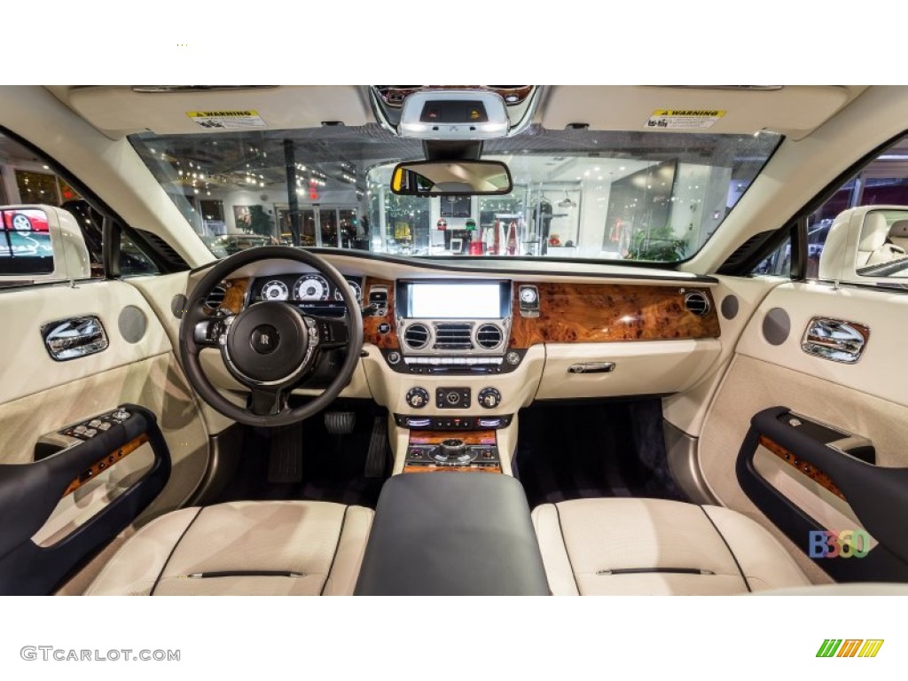 2014 Rolls-Royce Wraith Standard Wraith Model Creme Light Dashboard Photo #94196077