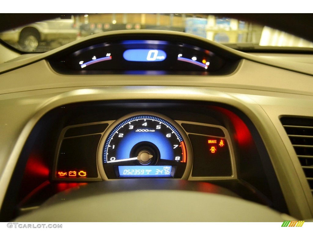 2010 Honda Civic LX Coupe Gauges Photo #94199497