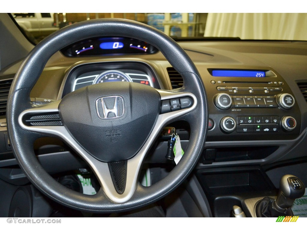 2010 Honda Civic LX Coupe Steering Wheel Photos