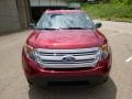 2014 Ruby Red Ford Explorer XLT 4WD  photo #3