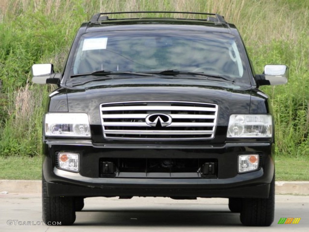 2007 QX 56 4WD - Liquid Onyx Black / Graphite Black photo #6