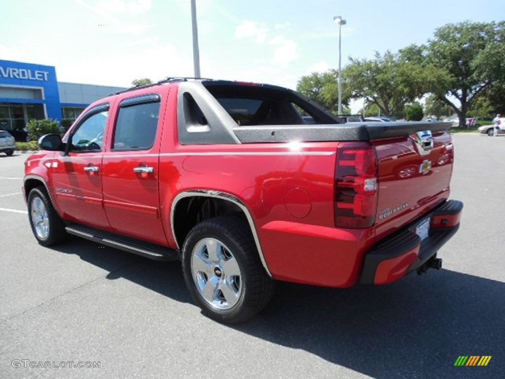 2012 Avalanche LS - Victory Red / Ebony photo #3