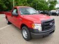 2014 Race Red Ford F150 XL Regular Cab  photo #2