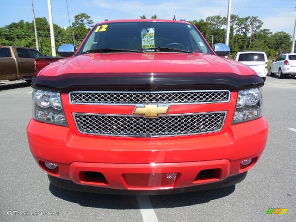 2012 Avalanche LS - Victory Red / Ebony photo #13